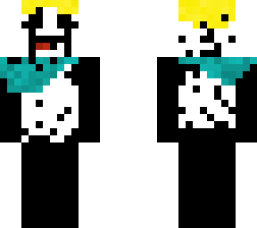 corrupted teal bandana