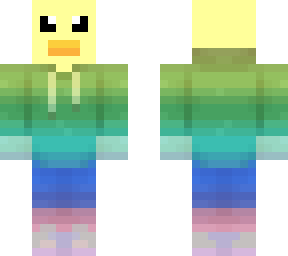 rainbow duck