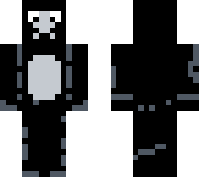 black gorilla / gorilla tag skin /