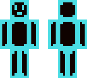 blue and black