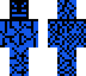 blue and black mc player