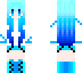 blue girl