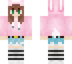 bunnybabe pink | Minecraft Skin