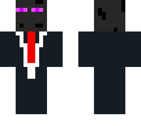 enderman in a tuxedo!