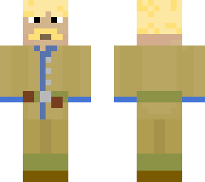 private (blonde)