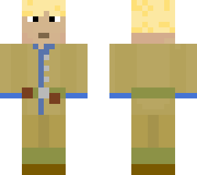 private (blonde, no moustache)
