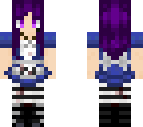 purpled-haired alice
