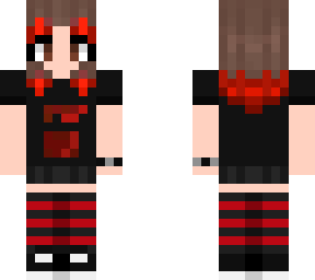 red bangs :3