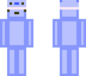 blue bear w/ axolotl