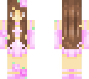 brunette updated cherry blossom