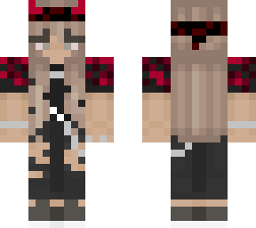 red devil girl