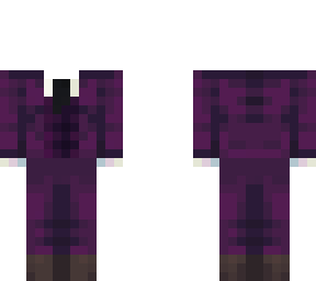 violet suit