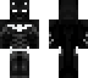 black n white batman