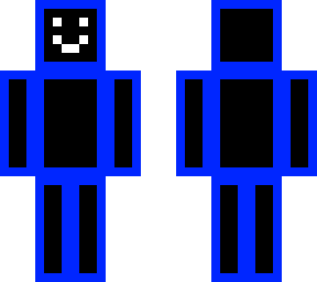 blue x black