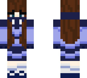girl with blue hoodie