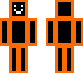 orange x black