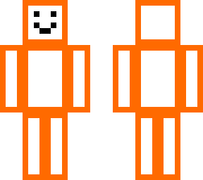 orange x white
