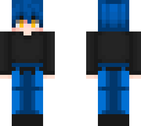 blue hair