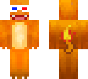charmander with 3d glasses