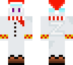 skin de zv mueco de nieve
