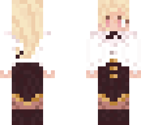 blonde vintage dress