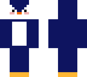 dark blue penguin