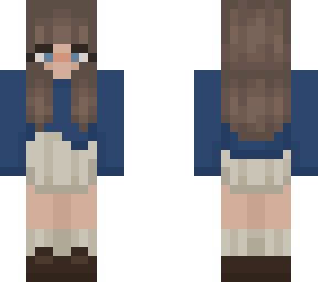 blue sweater