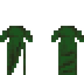 green dress