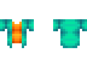 ob - warped fungi teal coat w/ tshirt v2