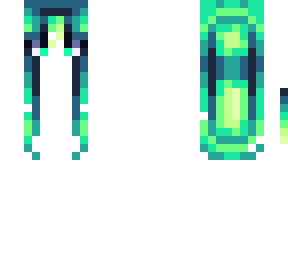 random hair shading style