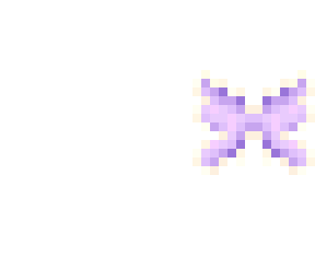 wings - light yellow & purple flutter wings