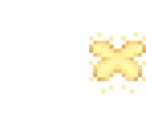 wings - yellow pixie wings