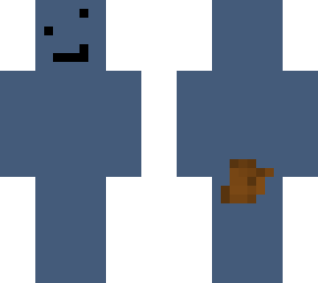 blue ish guy pooped pants
