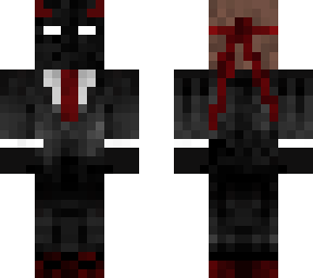dragon/enderman in a suite