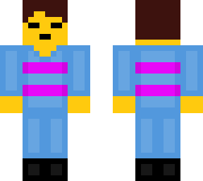 frisk (undertale) (4 pixel)