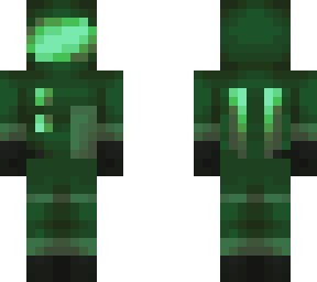 green astronaut