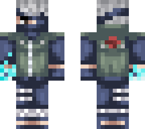kakashi hatake using chidori 1000 brids