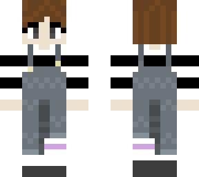 me in overalls