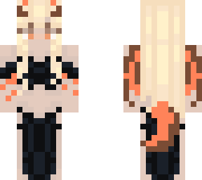 orange lady dragon