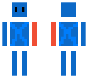 slime bleu et rouge