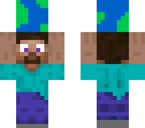 steve holding the earth