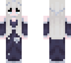 white hair girl