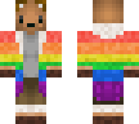 deer with rainbow coat