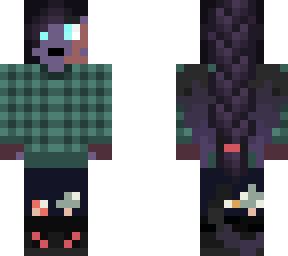 pax - flannel & pants w/ mushroom decal