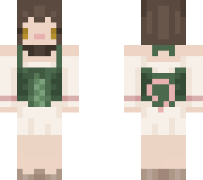 green corset