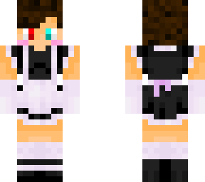 nullentity64 - tigershadowx in a maid dress