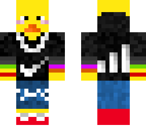 duck "cool" with sneaker