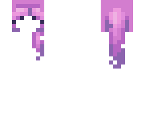 high ponytail hb purple