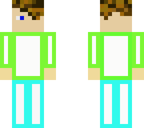 updated blue green outline man