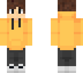 yellow hoodie